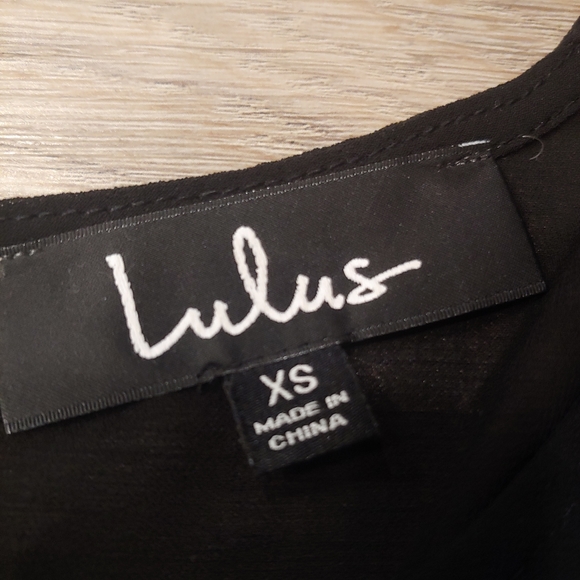 Black Midi Dress // size XS - Picture 7 of 8